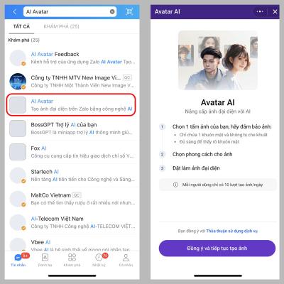 Hướng dẫn bắt trend tạo ảnh chân dung bằng Zalo AI